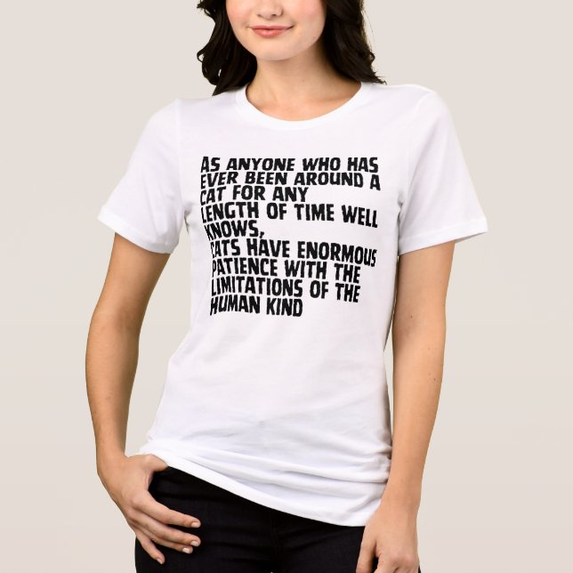 T-shirt En Tri-matière Pour chaque chat-altitude (Recto)