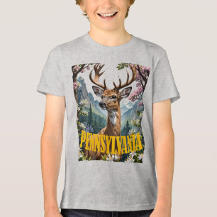 T-shirt En Tri-matière Pour L'Amour De La Pennsylvanie