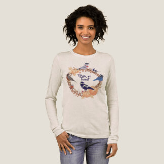 T-shirt En Tri-matière Pour les amateurs d'oiseaux Trick or Tweet Hallowe