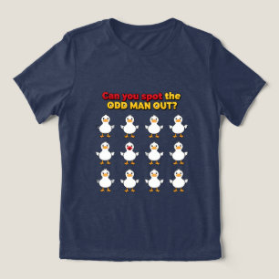 T-shirt En Tri-matière Pouvez-vous repérer l'homme drôle bizarre