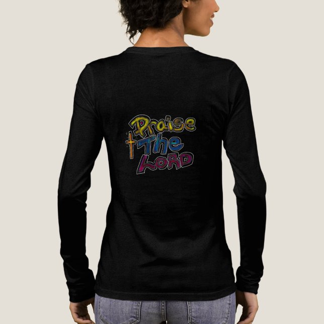T-shirt En Tri-matière Praise the Lord Church Worship Choir  (Verso)