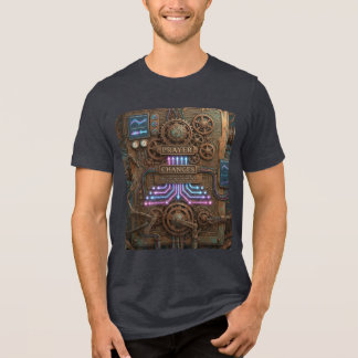 T-shirt En Tri-matière Prayer Changes – Futuristic Steampunk Machine T-Sh