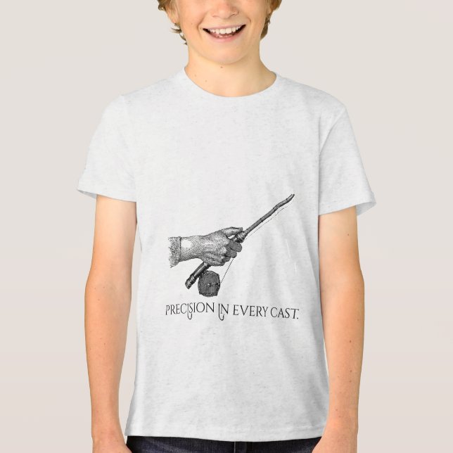 T-shirt En Tri-matière Précision à chaque lancer (Recto)
