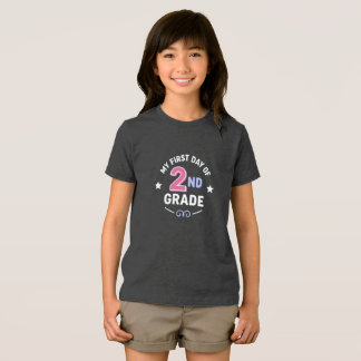 T-shirt En Tri-matière Premier jour de 2e année