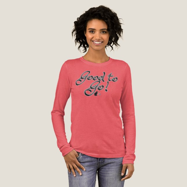 T-shirt En Tri-matière Prêt à partir ! (Recto complet)