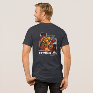 T-shirt En Tri-matière Priez pour Los Angeles Hommes