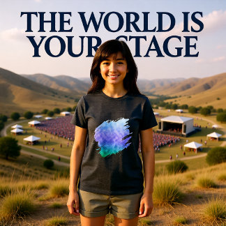 T-shirt En Tri-matière Printemps sous le ciel