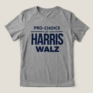 T-shirt En Tri-matière Pro-Choice pour Harris Walz