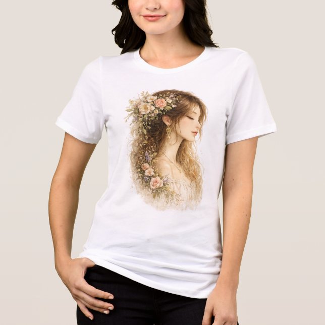 T-shirt En Tri-matière Profil botanique de côté (Recto)