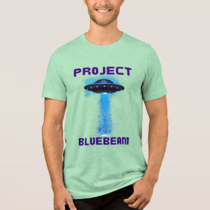 T-shirt En Tri-matière Projet Bluebeam New Jersey Drones UFO