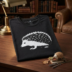 T-shirt En Tri-matière Promenade de hérisson minimaliste