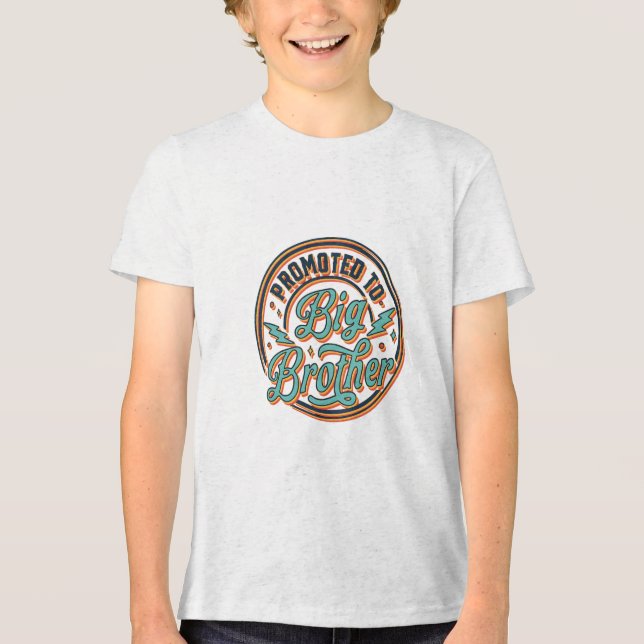 T-shirt En Tri-matière promu grand frère  (Recto)