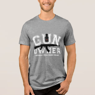 T-shirt En Tri-matière Propriétaire d'armes à feu enregistrées et prêtes