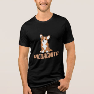 T-shirt En Tri-matière Propriétaire de Chien Incognito Corgi Funny