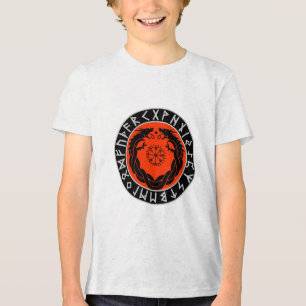 T-shirt En Tri-matière Protection de Rune Viking Dragon