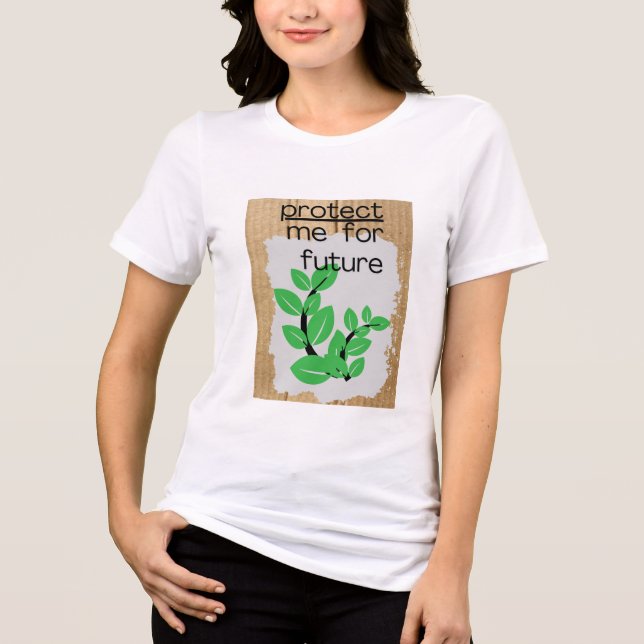 T-shirt En Tri-matière Protégez-moi (Recto)
