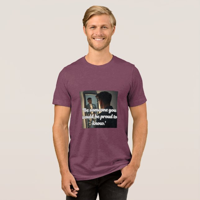 T-shirt En Tri-matière  Proud Reflection Self-Improvement Tee (Recto plein)