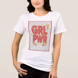 T-shirt En Tri-matière Puissance Féminine