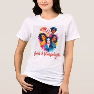 T-shirt En Tri-matière Puissante aquarelle pour femmes