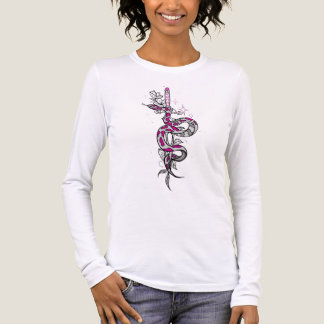 T-shirt En Tri-matière pull avec imprimé serpent mignon inhabituel