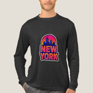 T-shirt En Tri-matière Pulse urbaine : Lumières de New York