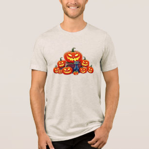 T-shirt En Tri-matière Pumpkin Power : Frayeurs Festives