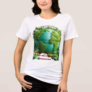 T-shirt En Tri-matière Quand vous éduquez une fille, vous éduquez une nat
