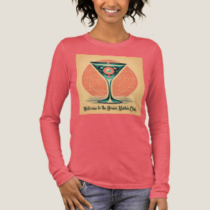 T-shirt En Tri-matière Quantum Entanglement Atomic Martini Club Cocktail