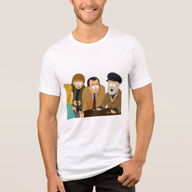 T-shirt En Tri-matière "Quel est votre nom" (Recto)