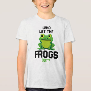 T-shirt En Tri-matière Qui A Laissé Les Grenouilles Sortir Les Amateurs D