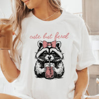Raccoon mignon mais feral
