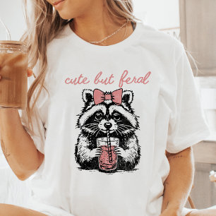 T-shirt En Tri-matière Raccoon mignon mais feral