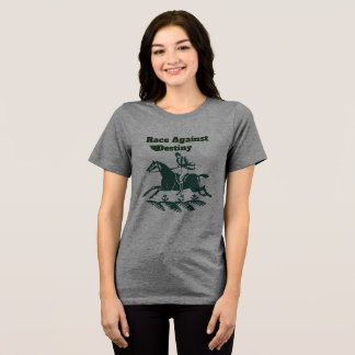 T-shirt En Tri-matière Race Against Destiny – Vintage Equestrian Graphic