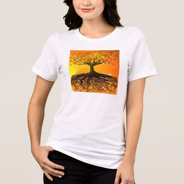 T-shirt En Tri-matière Racines de l'amour (Recto)