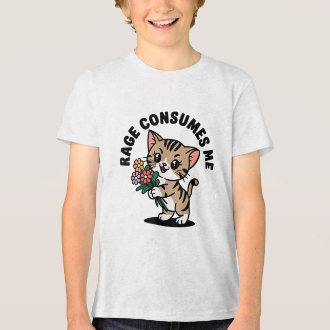 T-shirt En Tri-matière Rage me consomme (Recto)