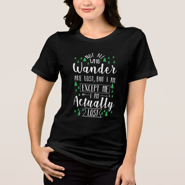 T-shirt En Tri-matière Randonnée Drôle Dire (Recto)