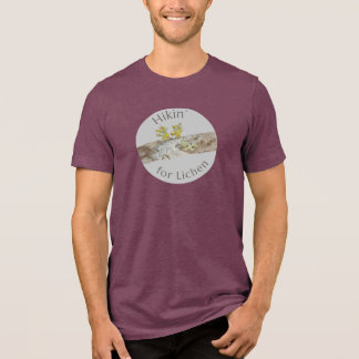 T-shirt En Tri-matière Randonnée pour le lichen