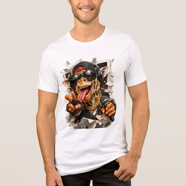 T-shirt En Tri-matière Rap Giraffe Breakout Tee (Recto)