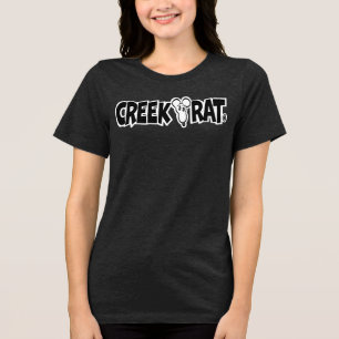 T-shirt En Tri-matière Rat de Creek Studios de dessin animé Creekrat