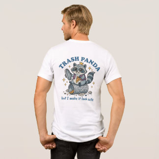 T-shirt En Tri-matière Raton Laveur Mais Je Le Fais Paraître Mignon Raton