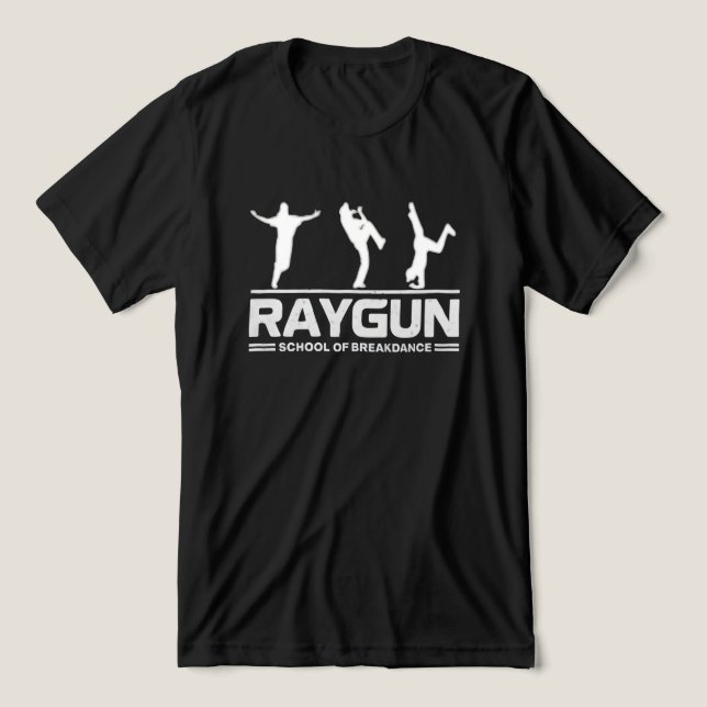 T-shirt En Tri-matière Raygun School Of Breakdance (Design Recto)