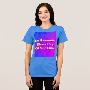 T-shirt En Tri-matière Rayon De Soleil