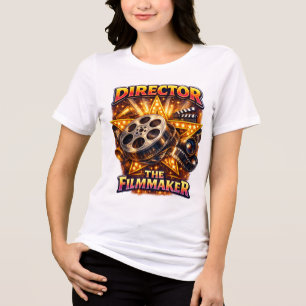 T-shirt En Tri-matière Réalisateur - La cinéaste Bella+Canvas Femme