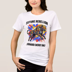 T-shirt En Tri-matière Rébellion future Énergie vers l'avant uniquement C
