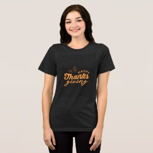 T-shirt En Tri-matière Récolte d'action de grâce - Bon thanksgiving