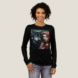 T-shirt En Tri-matière Red riding hood an his wolf 