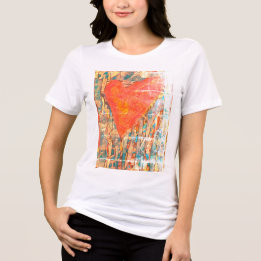 T-shirt En Tri-matière Regard dénudé Coeur