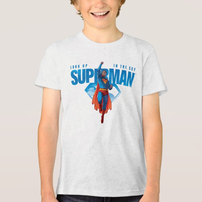 T-shirt En Tri-matière Regarde ça, Superman (Recto)