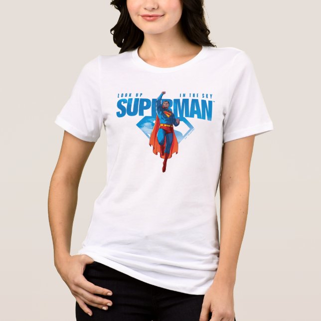 T-shirt En Tri-matière Regarde ça, Superman (Recto)