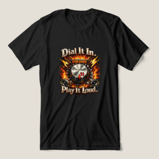 T-shirt En Tri-matière Réglez-le, Jouez-le Fort Flammes